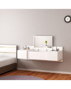 HANAH HOME Sto za šminkanje Zakkum, bela - 550ARN2203