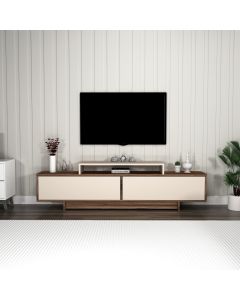 HANAH HOME TV komoda Grasyas, svetlobraon/bež