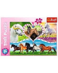 TREFL Puzzle Konji - 200 delova - 103501-T13248