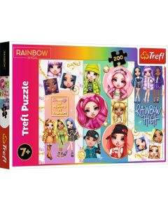 TREFL Puzzle Rainbow High - 200 delova - 103514-T13289