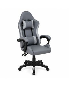 MODUL Gejmerska stolica Nimbus-L sivo-siva gc-004