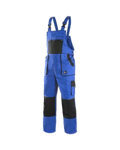CANIS Radne pantalone na tregere Luxy Robin, plava/crna - 5514550