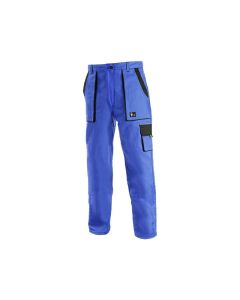 CANIS Ženske radne pantalone do struka Luxy Elena, plava/crna - 5516238