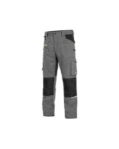 CANIS Radne pantalone do struka Stretch, siva/crna - 5703348