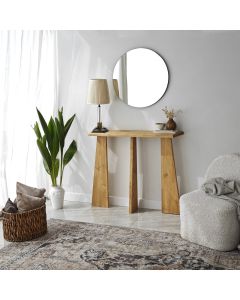 HANAH HOME Konzolni sto Cleopatra, svetlo braon