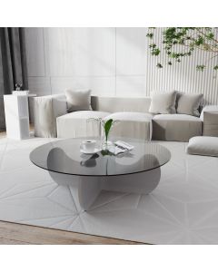 HANAH HOME Klub sto Himalayas, bela - 552NOS2236