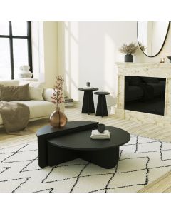 HANAH HOME Klub sto Podium, crna - 552NOS2475