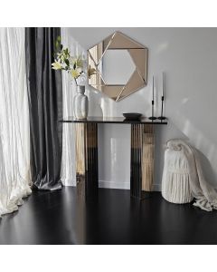 HANAH HOME Komoda 2B, bronzana