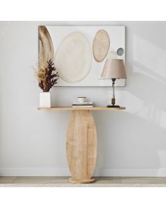 HANAH HOME Komoda Ellittica, svetlobraon