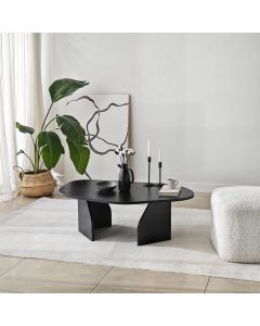 HANAH HOME Klub sto Rock, crna