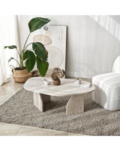 HANAH HOME Klub sto Rock, bež