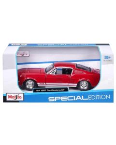 MAISTO Metalni model autića 1:24 1967 Ford Mustang GT 31260RD - 55336-1