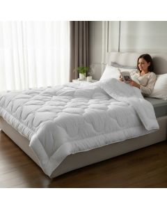 VIKTORIJA Jorgan mikrofiber singl ležaj Beli