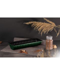 BERLINGER HAUS Modla za hleb rebrasta 31,5x12x5.5cm emerald collection - 490930