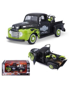 MAISTO Automobil 1:24 1948 Ford F-1 Pickup + 1:24 1948 FL Panhead 32171 - 55476