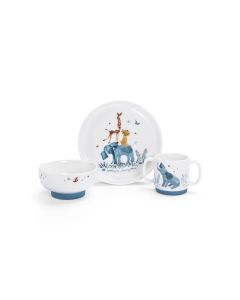 MOULIN ROTY Porcelanski set za hranjenje - Sous mon Baobab