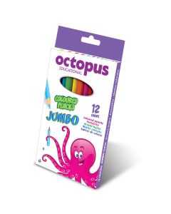 OCTOPUS Drvene boje 12/1  jumbo unl-0105 - 55643