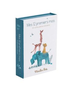 MOULIN ROTY Knjiga uspomena Mojih prvih 12 meseci na francuskom jeziku - Sous Mon Baobab