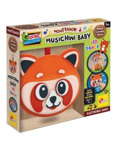 MONTESORI Drveni set Red Panda Musicini baby  105427 - 55765