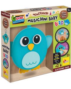 MONTESORI Drveni set Ptica Musicini baby 105434 - 55766
