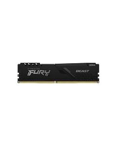 KINGSTON DDR4 8GB 3200MHz [FURY BEAST], Non-ECC UDIMM, CL16 1.35V, 288-Pin 1Rx8, w/Heatsink