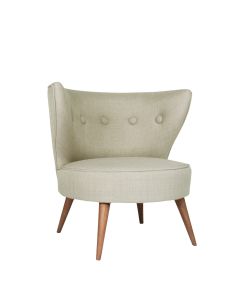 ATELIER DEL SOFA Fotelja Riverhead, siva