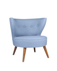 ATELIER DEL SOFA Fotelja Riverhead, plava - 558ZEN1114