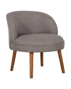 ATELIER DEL SOFA Fotelja Nice, siva