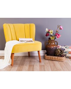 ATELIER DEL SOFA Fotelja Moon River, žuta