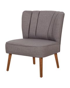 ATELIER DEL SOFA Fotelja Monn Way, siva