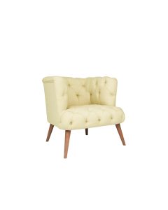 ATELIER DEL SOFA Fotelja West Monroe, krem