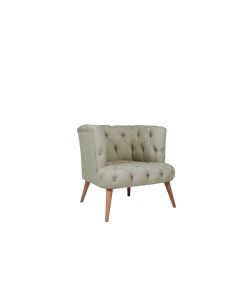 ATELIER DEL SOFA Fotelja West Monroe, siva