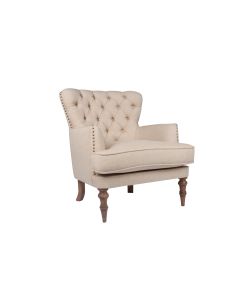 ATELIER DEL SOFA Fotelja New London, krem - 558ZEN1185