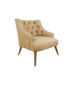 ATELIER DEL SOFA Fotelja Lamont, svetlo braon