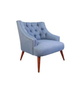 ATELIER DEL SOFA Fotelja Lamont, golublje plava