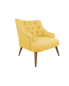 ATELIER DEL SOFA Fotelja Lamont, žuta