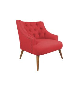 ATELIER DEL SOFA Fotelja Lamont, crvena