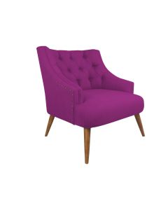 ATELIER DEL SOFA Fotelja Lamont, ljubičasta