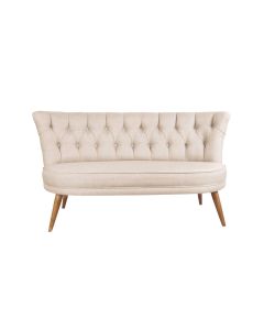 ATELIER DEL SOFA Sofa dvosed Richland Loveseat, krem - 558ZEN1211