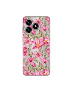 Maska za Honor X5c Plus Magnolia Silikonska Print