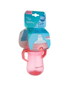 CANPOL BABIES SOLJA 250ml SA SILIKONSKIM KLJUNOM (56/615) - PINK