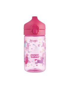 CANPOL BABIES SPORTSKA FLASICA DO 400ML - JUNIOR PINK OD 2.5G+