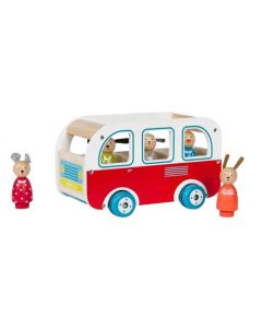 MOULIN ROTY Drveno vozilo autobus - La Grande Famille - 632422