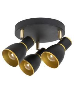 RABALUX Spot rasveta Mackenzie crna, E14 40W - 5607