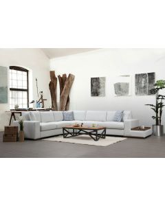 ATELIER DEL SOFA Ugaona garnitura sa pomoćnim stočićem Loop 21