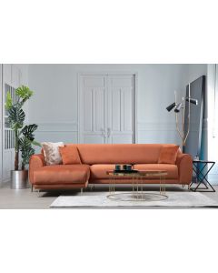ATELIER DEL SOFA Ugaona garnitura Image Chl-3R, leva, braon