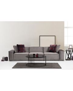 ATELIER DEL SOFA Modularni trosed Lego, siva