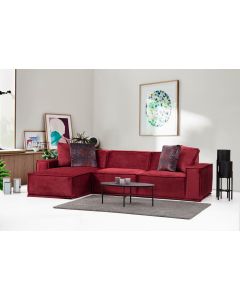 ATELIER DEL SOFA Modularna ugaona garnitura 8 Chl-O1-1R, crvena