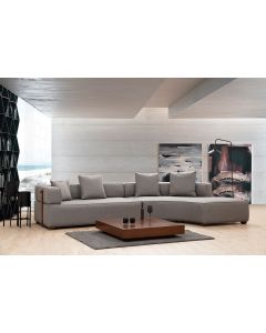 ATELIER DEL SOFA Ugaona garnitura Gondol-1, siva - 560ARE1202