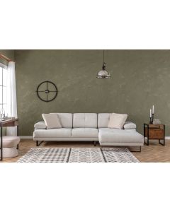 ATELIER DEL SOFA Ugaona garnitura Mustang Small, desna, bež
